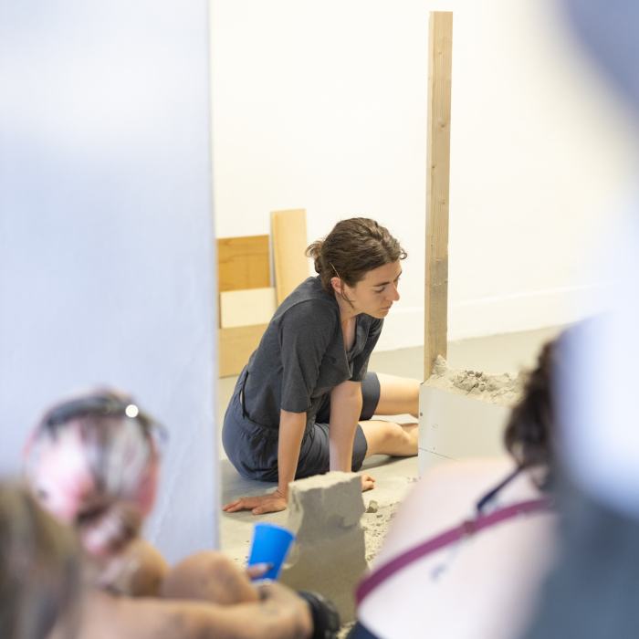 Anna Lucia Schaffter, Occupations fragiles, travail de Master
Photo: Yannick Abbruzzese  / EDHEA