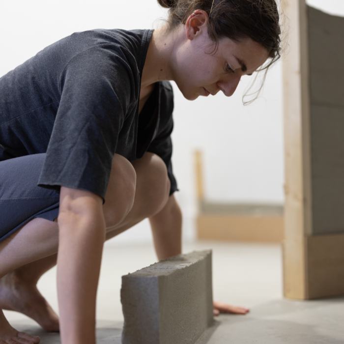 Anna Lucia Schaffter, Occupations fragiles, travail de Master
Photo: Yannick Abbruzzese  / EDHEA