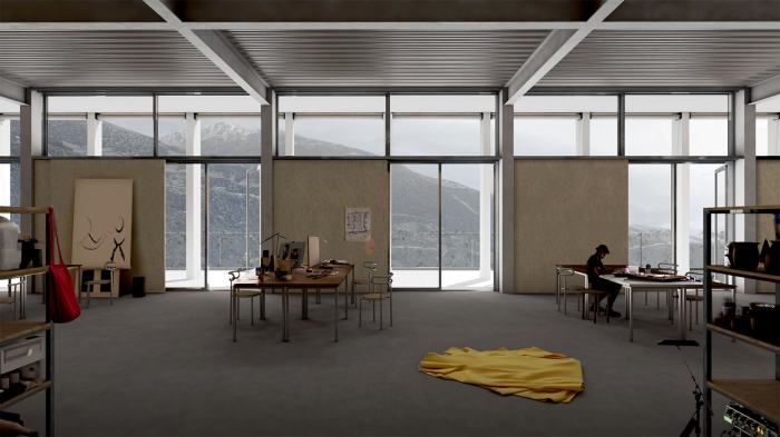 Future campus, computer-generated image
© CLR architectes