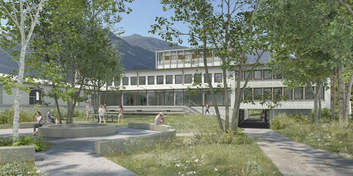 Futur campus, image de synthèse
© CLR architectes