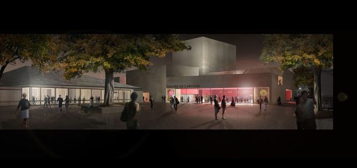 Théâtre de Carouge:  image pour le concours (2011)