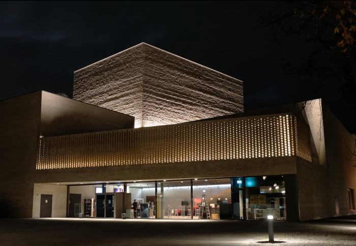 Théâtre de Carouge: photo du bâtiment terminé (2022) Théâtre de Carouge: photo du bâtiment terminé (2022)
