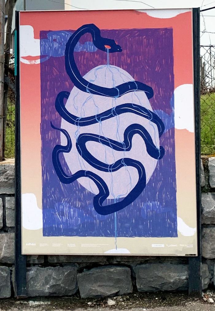 Doman Shekani, Lamentations du serpent Ophion, 2023 Doman Shekani, Lamentations du serpent Ophion, 2023
