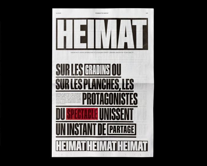 Charlotte Skrzat, article sur le thème 'Heimat'